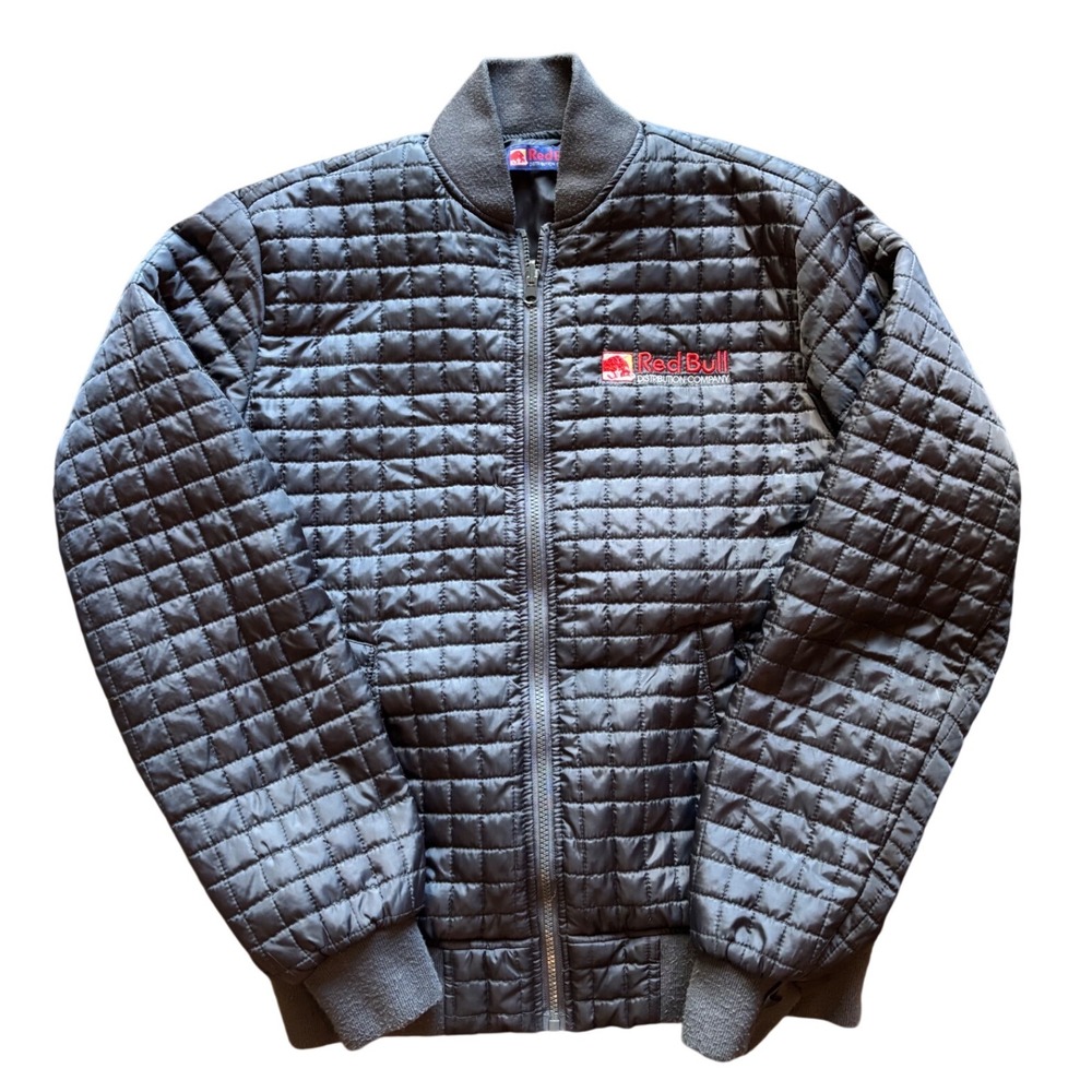 Red Bull Distribution Quilted Puffer Jacket Size M